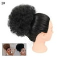 thumbnail image 1 of maskred Chignon Synthétique Afro Court à Clipser Queue de Cheval avec Cordon Extensions de Cheveux Bouclés No.1, 1 of 6