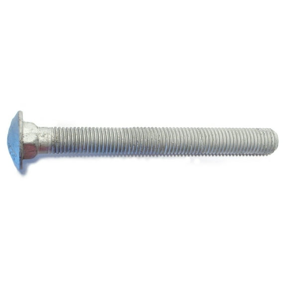 3/4"-10 x 7" Galvanized Grade 2 / A307 Carriage Bolts CBS-856 (10 pcs.)