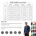thumbnail image 3 of Long-Sleeve T-Shirt for Men Casual Fashion Crew Neck Upf 50+ Sun Protection T Shirts Moisture Wicking Slim Fit T-Shirts for Outdoor Sports Black S, 3 of 7
