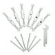 thumbnail image 2 of EeaseMX Kit de reparación de caja eléctrica tipo 86, 10 juegos, duradero, para interruptor, enchufe, caja de conexiones, reparador de interruptores, 2 of 8