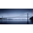 thumbnail image 3 of Menghuailin 24x14 Black Modern Framed Museum Art Print Titled - George Washington Bridge, 3 of 5
