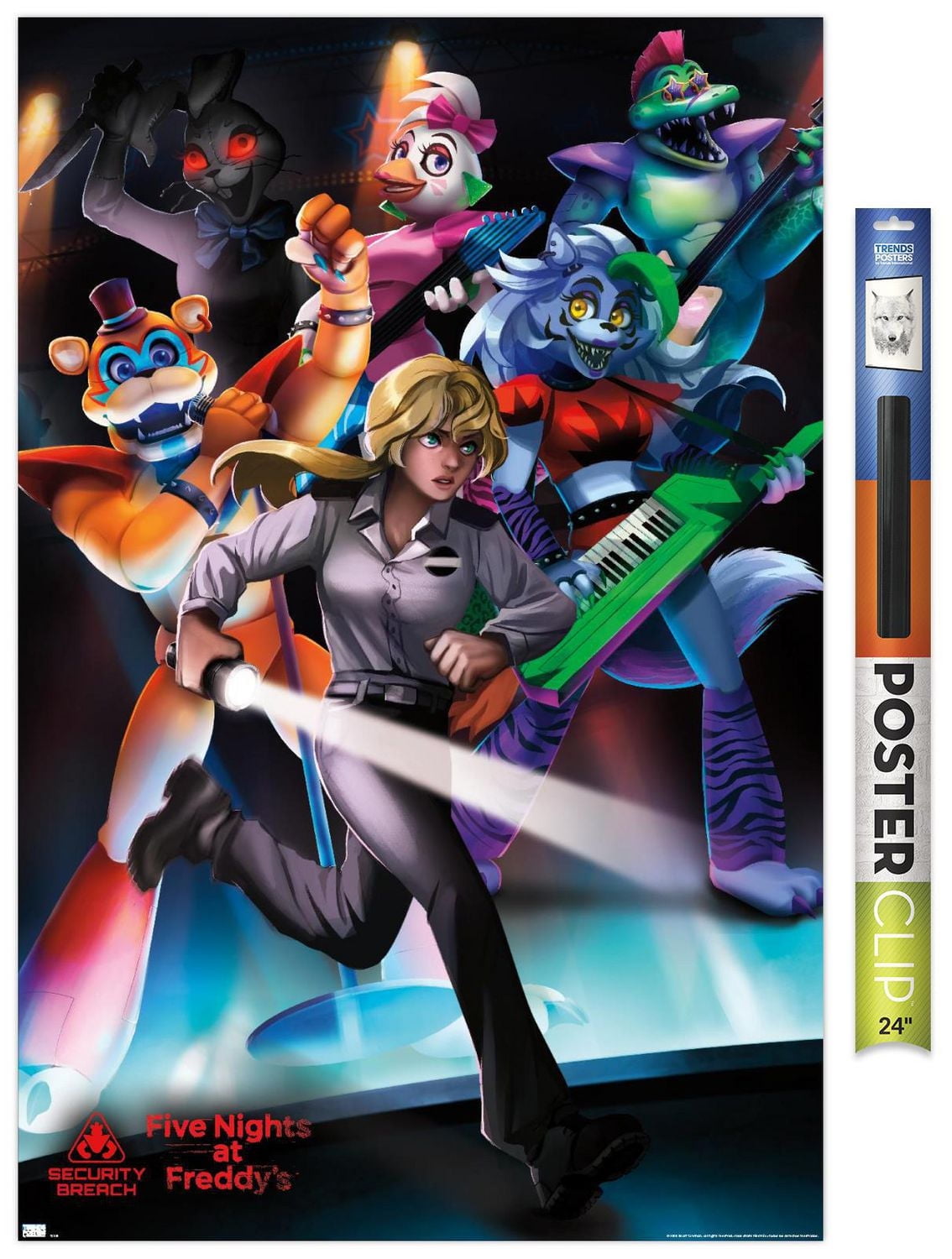 Five Nights at Freddy's: Security Breach - Group Wall Poster