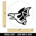 thumbnail image 2 of Cute Dinosaur Pterodactyl Pteranodon Flying Self-Inking Rubber Stamp Ink Stamper - Black Ink - Large 1-1/2 Inch, 2 of 7