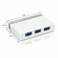 thumbnail image 4 of TRENDnet TU3-H4 4-Port USB 3.0 Hub, 4 of 9
