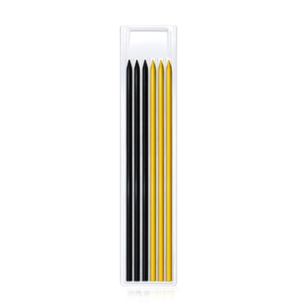 Lápiz de plomo Irfora Lápiz portátil para carpintería, lápiz de carpintero, lápiz mecánico, caja de recarga, accesorio de lápiz, solo cables de recarga, sin lápiz Irfora Lápiz de plomo