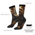 thumbnail image 4 of Pofeuu Forest Creek Cute Dog Print Crew Socks, Adult Running Hiking Socks for Youth and Adult, 4 of 6