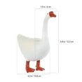 thumbnail image 2 of Phenofice Goose Animal Plastic Decoration for Home White Realistic Design 1Set, 2 of 8