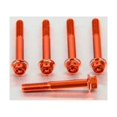 thumbnail image 5 of Aluminum Flanged Hex Head Bolt M6x(1.00mm)x45mm Race Spec Etched Pack x5, 5 of 6