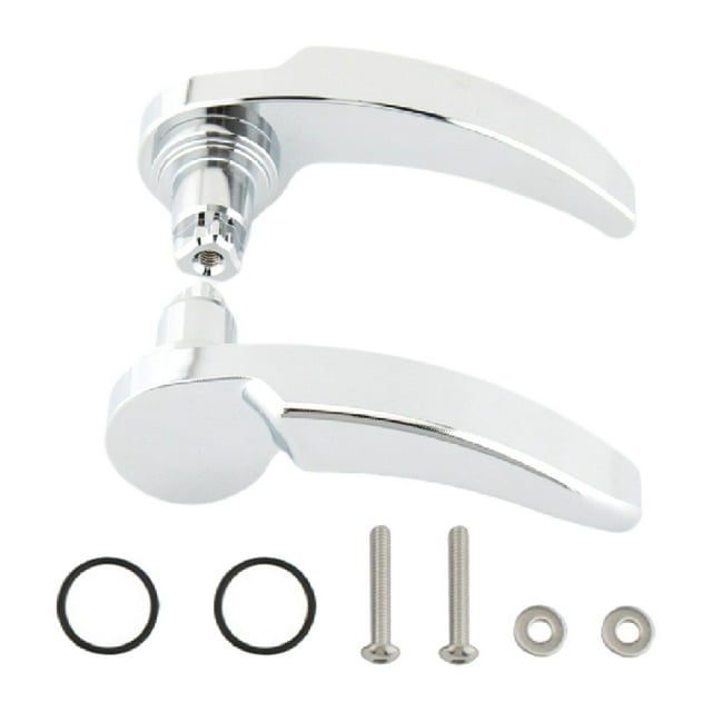 funtasica Saddle Bag Latch Lever Lid Lifters 3.1inch Long for Sturdy Silvery