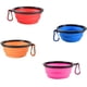 thumbnail image 5 of Cuenco plegable grande para perro, plato de taza extensible plegable para comida para gatos, cuenco de viaje portátil con agua, 5 of 5