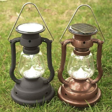 SWETRACE Vintage Lantern Abs Golden 1Pcs 7.1x4.1x4.1in