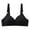 Black, variant on Jsaierl Bras for Women Wirefree Lift T-shirt Bras Seamless Comfy Bralettes Shapewear Breathable Full Figure Bras