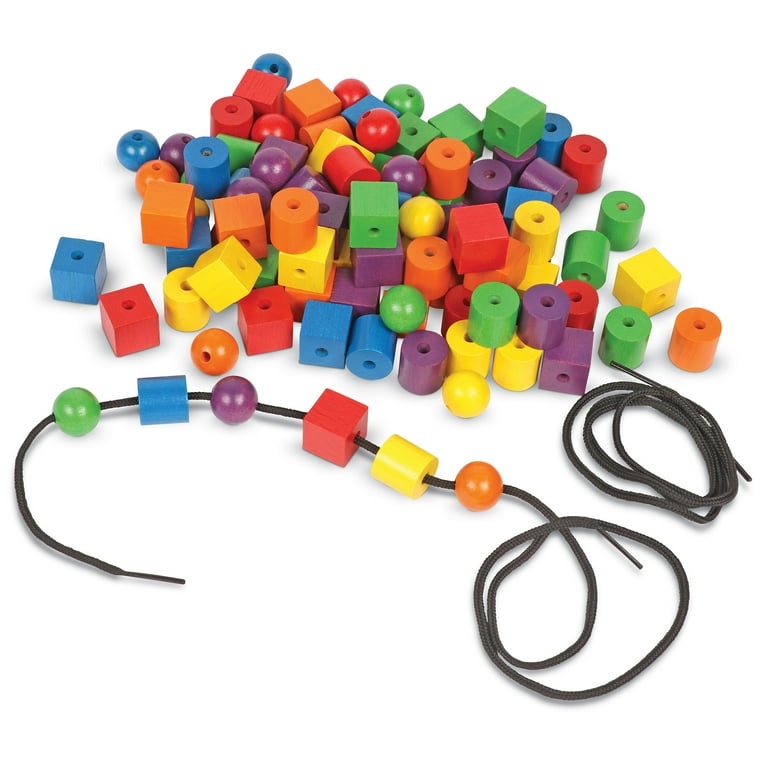 Learning Resources Beads, Fine Motor Skills, Lacing Beads, Fine