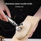 thumbnail image 4 of Sliced Noodles Knife, Cutter For Hand Shaven Noodles, Pasta Making Tools, Mini Stainless Steel Manual Noodles Making Tool, 4 of 5