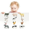 thumbnail image 3 of Figuras de animales de granja coleccionables 12 piezas Hugo, 3 of 8