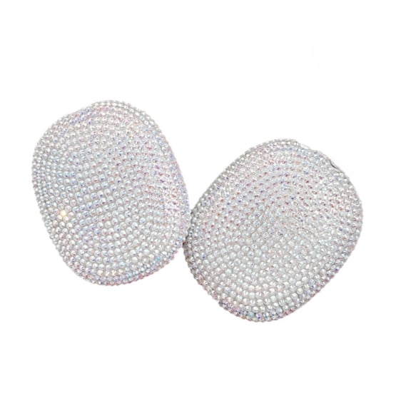 New Full Rhinestone Headphones Case for AirPods Max 1/2, Colorful Bling Soft Shell