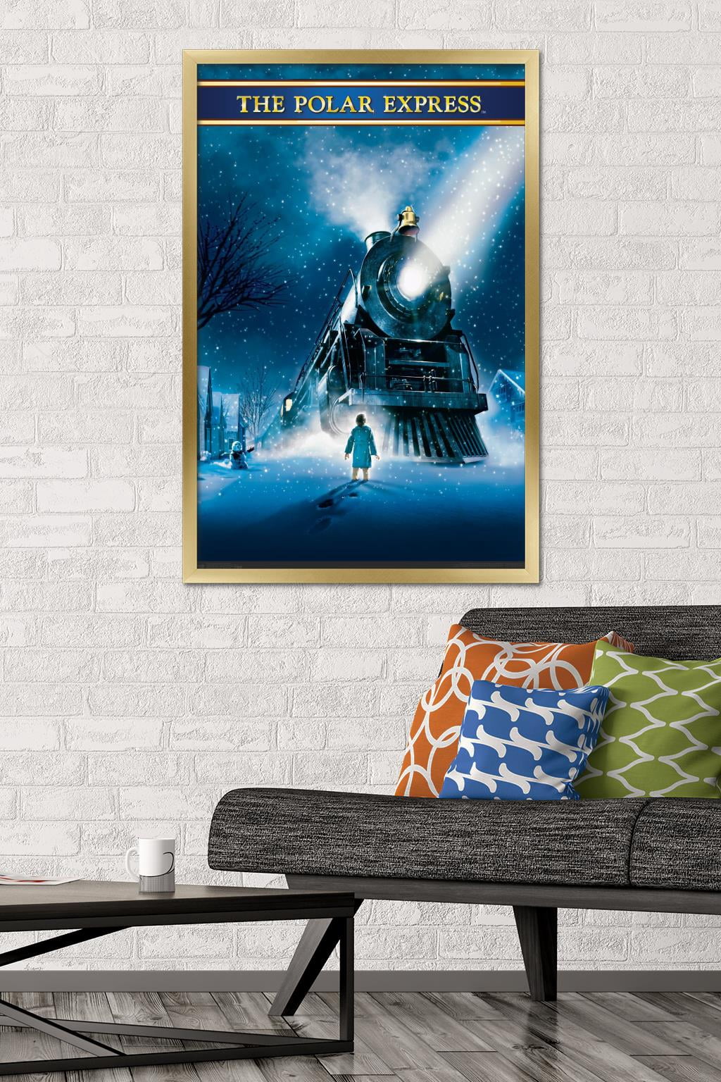 The Polar Express - One Sheet Wall Poster, 22.375" x 34", Framed