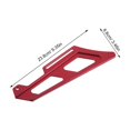 thumbnail image 2 of Luxshiny Guardia De Cadena Trasera Para Dirt Bike En Aluminio Rojo Con Aerodinámico Para Off-Road, 2 of 8