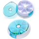 thumbnail image 1 of Day Pill Box Small, Pill Box Small For On The Go, Round Pill Box Pill Box Mini Pill Box (3 Pieces), 1 of 5