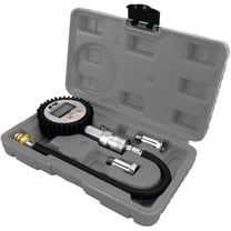 Performance Tool W89747 Digital Compression Tester - Accurate Diagnosis for Engine Performance, 300 PSI Gauge, Quick Disconnect Fitting, Stepped Adapters, Auto Shut-Off, Battery Included
