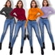 thumbnail image 5 of Sueter De Mujer Moda Sweater Dama Cuello V Abrigo Con Diseño LOLE Sueter, 5 of 5