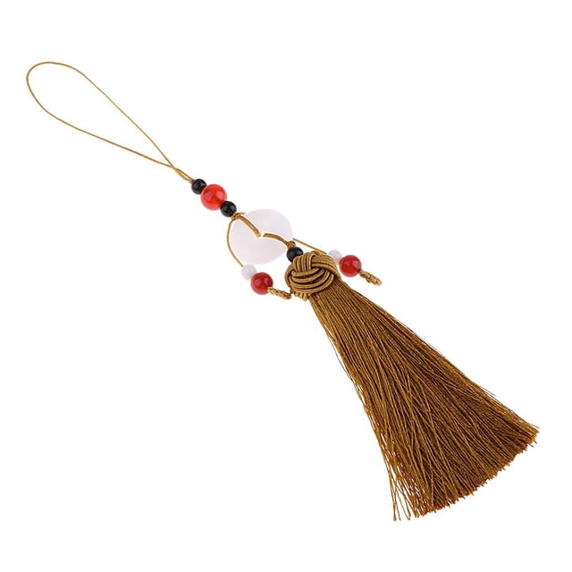 Borla Nudo China Chinese Knot de de Nuevo año Adornos para Accesorios DIY para Joyerías Amarillo