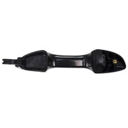 TO-3289S-RL - for 2014 2015 2016 2017 2018 Toyota Corolla Outside Door Handle, Smooth Black - Driver Side Rear