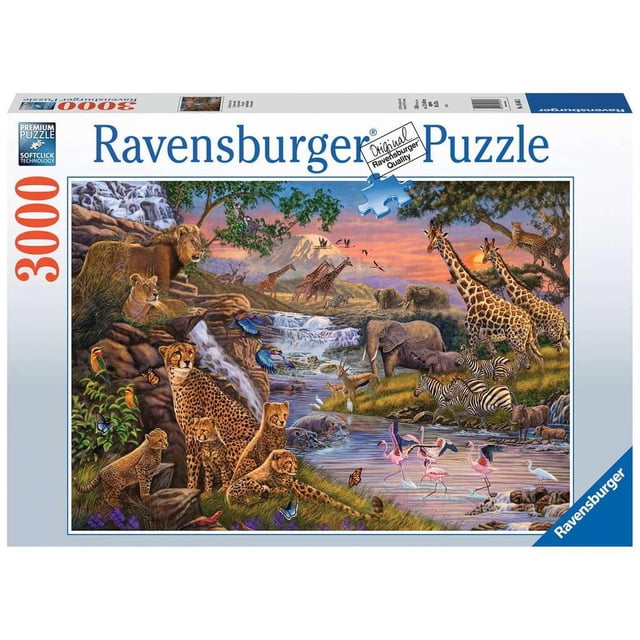 Rompecabezas Mundo Animal Ravensburger 3000 Pz MUNDO ANIMAL