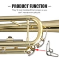 thumbnail image 3 of TEHAUX 10pcs Durable Trumpet Draining Springs Metal Drain Easy to Install for Musicians, 3 of 7