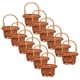 thumbnail image 2 of ColoMX 12 piezas mini canasta de flores pequeñas canasta tejida decoraciones decorativas de cesta decorativa, 2 of 7
