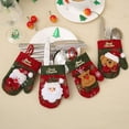 thumbnail image 2 of Decoraciones navideñas Vajilla de mesa para restaurante Juegos de mesa para cenas Juegos de cuchillos y tenedores Bolsas de regalo Guantes de fieltro que se pueden colgar, 2 of 5