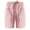 Pink, variant on Patlollav Womens Loose Wide Leg Pants High Waist Straight Pants Casual Cotton Linen Shorts