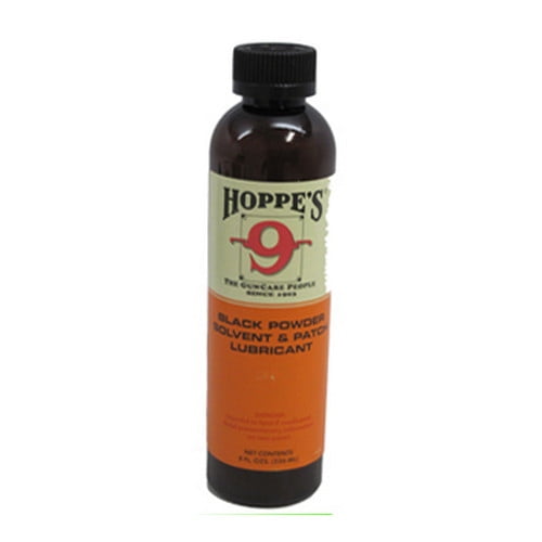 Hoppes No. 9 Black Powder Gun Bore Cleaner and Patch Lubricant, 8 oz