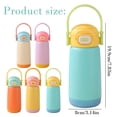 thumbnail image 3 of Clearance Under $10 | Portable Insulated Water Bottle with Locking Lid and Handle for Sports, Travel, and Daily Hydration, Purple, 3 of 9