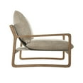 thumbnail image 2 of DHP Mira Upholstered Sling Accent Chair, Ivory Linen, 2 of 8