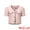 Pink, variant on DARING DIVA Tweed Contrast Color Button Down Short Sleeve Blazer L Pink