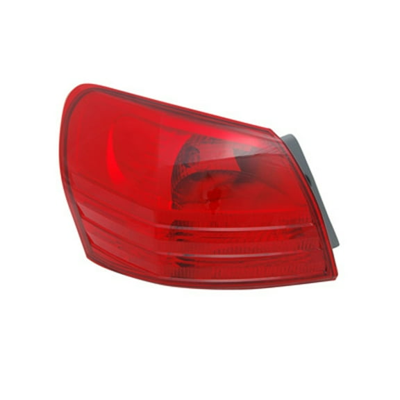 KAI New CAPA Certified Standard Replacement Driver Side Outer Tail Light Assembly, Fits 2008-2013 Nissan Rogue