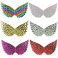 thumbnail image 4 of Angel Wing Decorative Fancy Glitter Sequin Wing Cosplay Wing Costume Accessory, 4 of 8