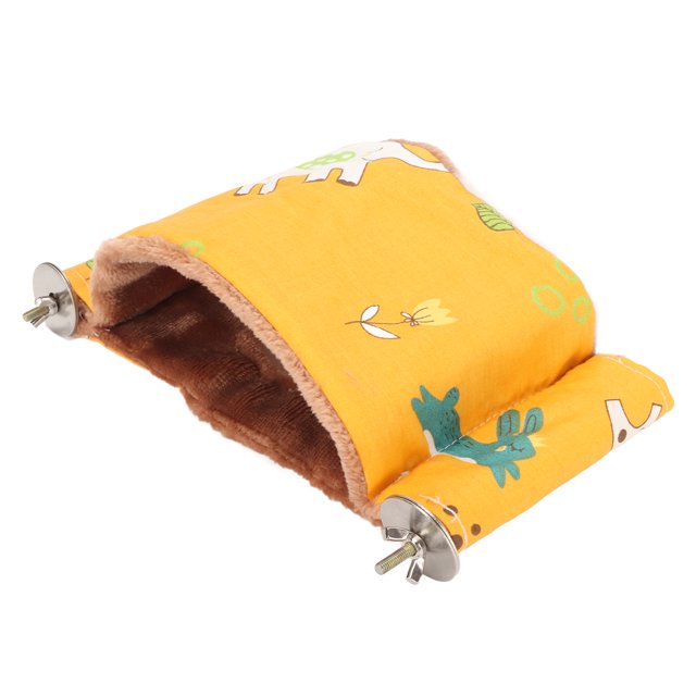 Hamaca Colgante Para Jaula De Pájaros, Hamaca Para Pájaros De Colores Brillantes, Cómoda Felpa Para Loros