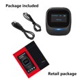 thumbnail image 3 of Receptor De Transmisor De Audio Bluetooth 5,0, Adaptador De Conector Aux Usb Inalámbrico De 3,5Mm Con Pantalla Oled Para Tv, Coche, Pc, Auriculares Inevent EL012699-00, 3 of 6