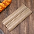 thumbnail image 4 of Callipe Baguette Bread Pan Non-Stick Wavy Baguette Mold Perforated Baguette Baking Tray for Sourdough Italian Bread, 4 of 7