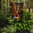 thumbnail image 2 of Siberian Husky and Santa Claus Garden Flag 11.25 in x 15.5 in, 2 of 5