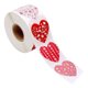 thumbnail image 2 of 1 rollo/500 pegatinas autoadhesivas con forma de corazón para el Día de San Valentín, 2 of 6