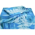 thumbnail image 1 of Floral Printed Sheet Set King Soft Microfiber Botanical Bed Sheets Extra Deep Pocket Pieces, 1 of 6