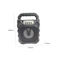 thumbnail image 3 of Sistema Estéreo Bluetooth Altavoz Bluetooth, Estereo Portátil Al Aire Libre con Luces de Color, Mini Sistema Estéreo Portátil Al Aire Libre, 3 of 9