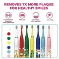 thumbnail image 3 of Electric Toothbrush Replacement Heads With Regular Replacement Package, DuPont Nylon Bristles For Safe & Waterproof Design, Super-Soft Bristles Provide Gentle Cleaning Experience,, 3 of 5