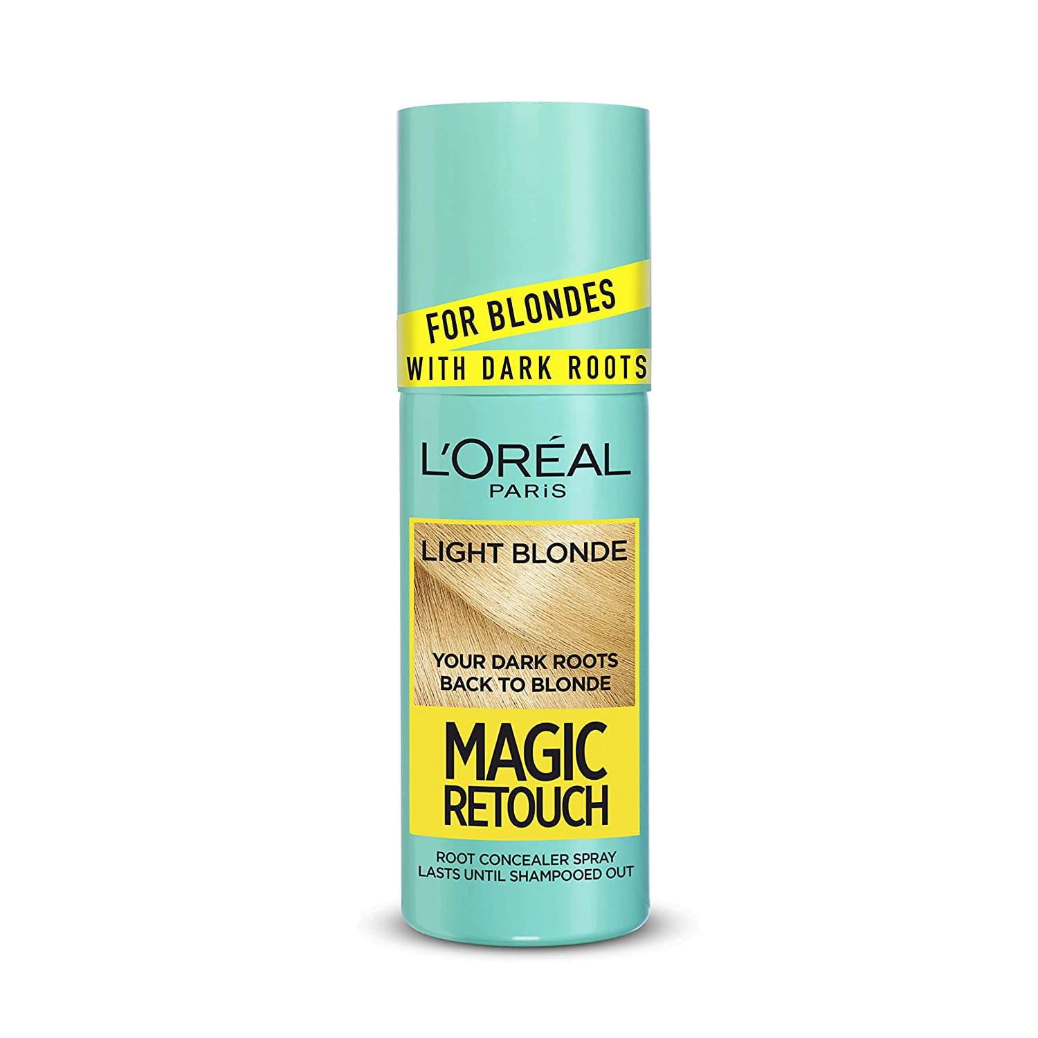 Portico øjeblikkelig tetraeder L'Oreal Paris Magic Root Cover Up Concealer Spray, Blondes with Dark Roots,  Medium Blonde, 2 fl. oz. (Pack of 2) - Walmart.com