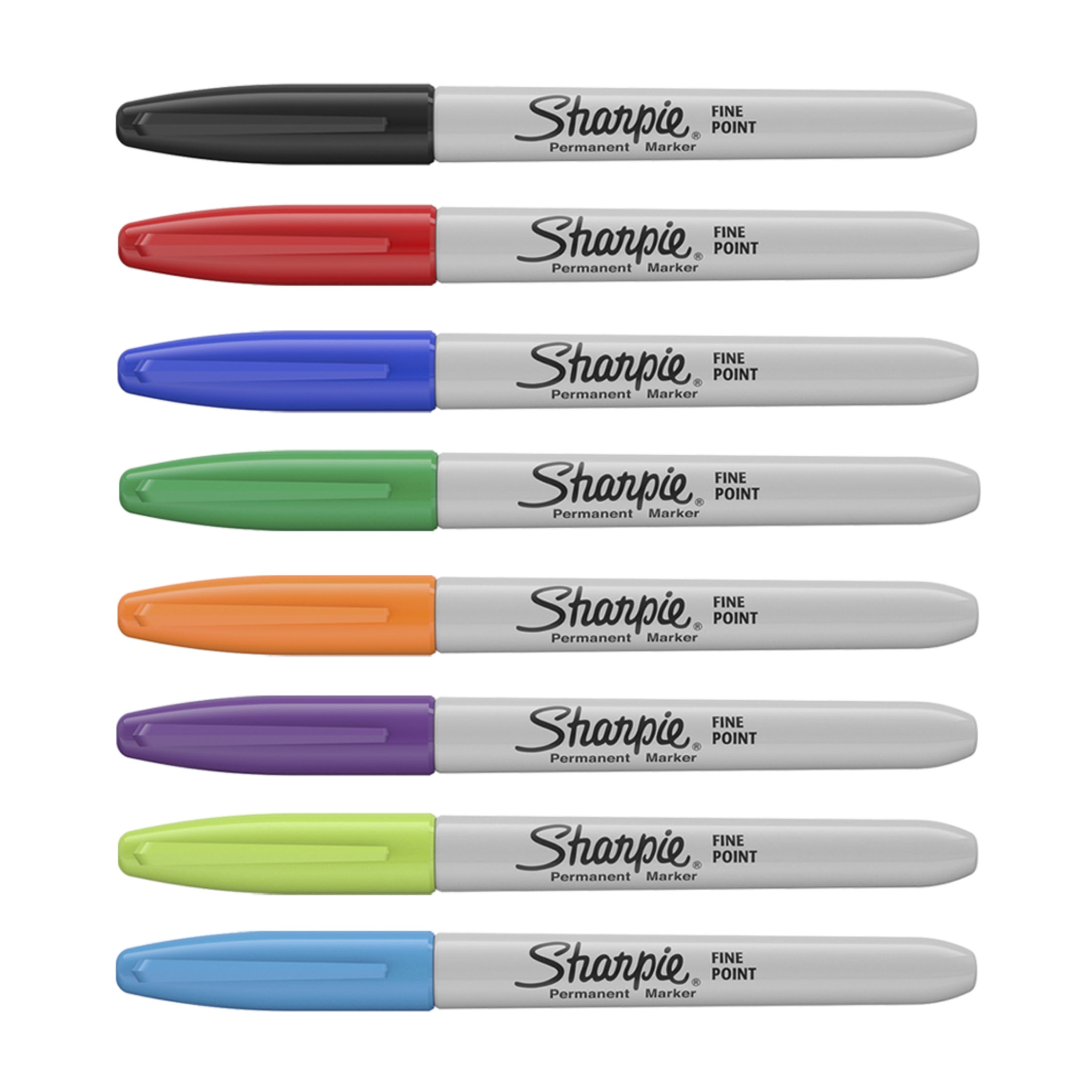 Marker Holder for Sharpie FINE Permanent Markers | Side Mount 4 or 8 FINE  Sharpie pens | Simple marker organizer
