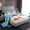 Colorful, variant on Manfei Happy Christmas Queen Sheet Sets,Snowman Pattern Flat Sheet,Hellow Winter Queen Fitted Sheet For Girl,Luxury Bedroom Decor,4 Pieces