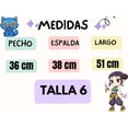 thumbnail image 4 of PLAYERA INFANTIL KPOP DEMON HUNTERS DISEÑO HUNTRIX COLOR ROSA TALLA 6, 4 of 4